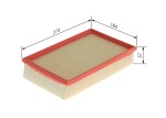 BOSCH Õhufilter 1 457 433 264