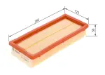 BOSCH  Õhufilter 1 457 433 316