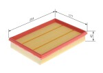 BOSCH Õhufilter 1 457 433 605