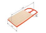 BOSCH Õhufilter 1 457 433 716