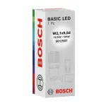 BOSCH Hõõgpirn,  tagatuli Basic LED WS 12V 1W W5W LED 1 987 302 881