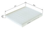 BOSCH  Filter,salongiõhk 1 987 432 038