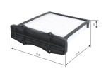 BOSCH Filter,  salongiõhk 1 987 432 116