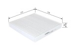 BOSCH  Filter,salongiõhk 1 987 432 177