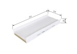 BOSCH Filter,  salongiõhk 1 987 432 192