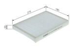 BOSCH  Filter,salongiõhk 1 987 432 205