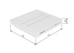 BOSCH  Filter,salongiõhk 1 987 432 216