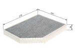 BOSCH  Filter,salongiõhk 1 987 432 369