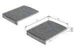 BOSCH Filter,  salongiõhk 1 987 432 386