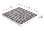 BOSCH  Filter,salongiõhk 1 987 432 392