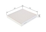 BOSCH  Filter,salongiõhk 1 987 432 540