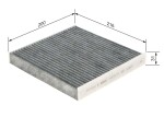 BOSCH  Filter,salongiõhk 1 987 432 574