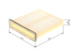 BOSCH Filter, salongiõhk 1 987 435 037