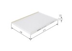 BOSCH Filter, salongiõhk 1 987 435 049