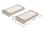 BOSCH Filter,  salongiõhk 1 987 435 119