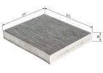BOSCH Filter,  salongiõhk 1 987 435 511