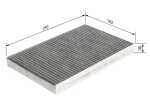 BOSCH Filter,  salongiõhk 1 987 435 535
