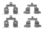 BOSCH Lisakomplekt,  ketaspiduriklotsid 1 987 474 715