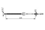 BOSCH Käsipiduri tross 1 987 482 122