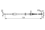 BOSCH  Tross,seisupidur 1 987 482 301