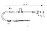BOSCH Tross, seisupidur 1 987 482 361