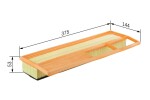 BOSCH Õhufilter F 026 400 002
