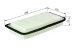 BOSCH  Õhufilter F 026 400 017