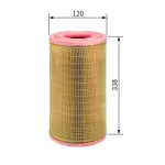BOSCH  Õhufilter F 026 400 024
