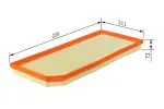 BOSCH  Õhufilter F 026 400 026