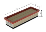 BOSCH  Õhufilter F 026 400 036