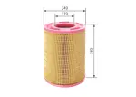 BOSCH  Õhufilter F 026 400 067