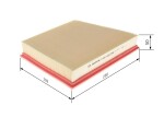 BOSCH Õhufilter F 026 400 089