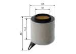 BOSCH  Õhufilter F 026 400 095