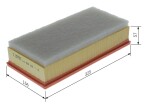 BOSCH Õhufilter F 026 400 100
