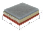 BOSCH Õhufilter F 026 400 166