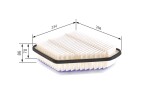 BOSCH  Õhufilter F 026 400 171