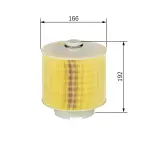 BOSCH  Õhufilter F 026 400 198