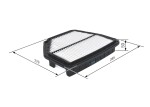BOSCH Õhufilter F 026 400 203