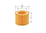 BOSCH Õhufilter F 026 400 253
