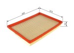 BOSCH Õhufilter F 026 400 266