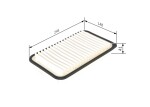 BOSCH Õhufilter F 026 400 341