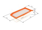BOSCH  Õhufilter F 026 400 343