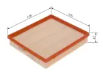 BOSCH  Õhufilter F 026 400 375