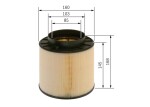 BOSCH  Õhufilter F 026 400 394