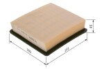 BOSCH  Õhufilter F 026 400 408