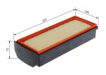 BOSCH  Õhufilter F 026 400 409