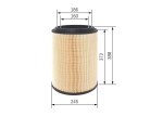 BOSCH Õhufilter F 026 400 411