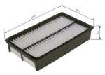 BOSCH Õhufilter F 026 400 444