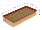 BOSCH Õhufilter F 026 400 450