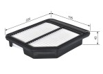 BOSCH  Õhufilter F 026 400 472